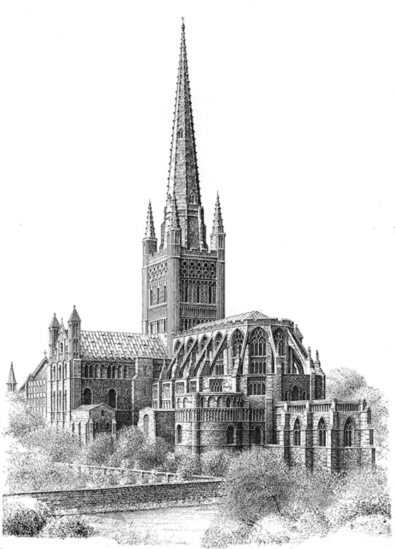 Norwich Cathedral, Norfolk Image