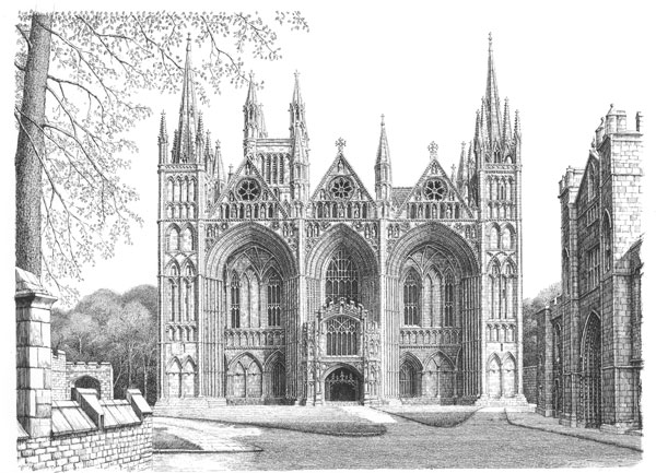 Peterborough Cathedral, Cambridgeshire Image