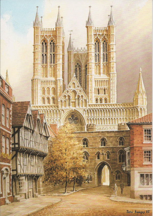 Lincoln Cathderal from Castle Square, Lincolnshire Image