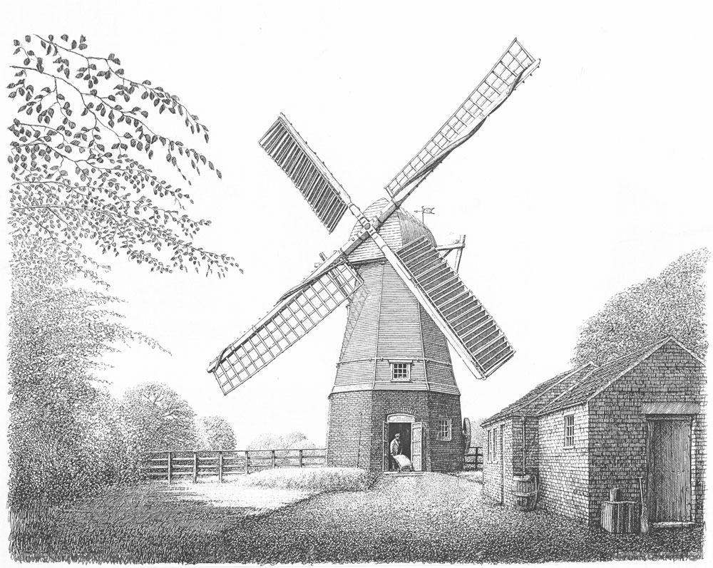 Dyke Smock Windmill, Lincolnshire Image