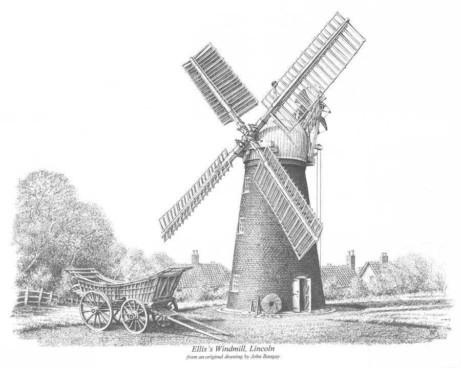 Ellis Windmill, Lincoln, Lincolnshire Image