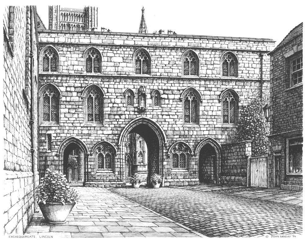 Exchequer Gate, Lincoln, Lincolnshire Image