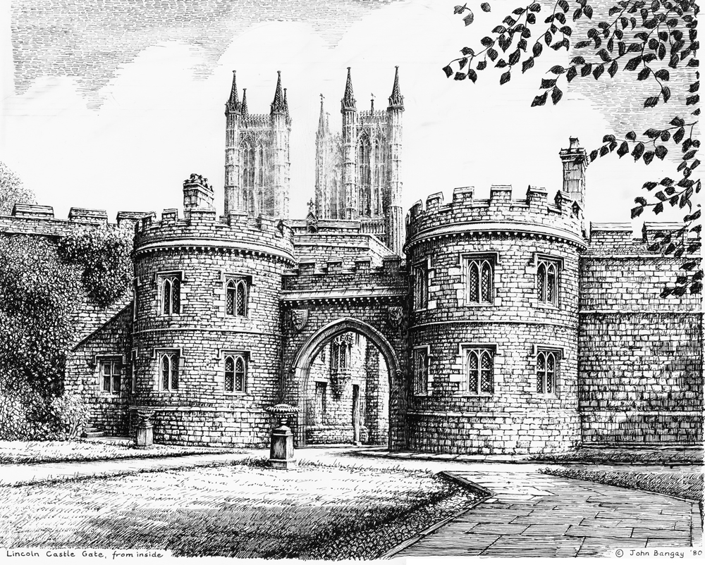 Lincoln Castle Gate, Lincolnshire Image