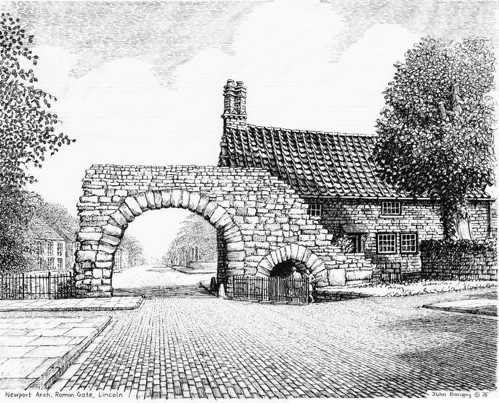 Newport Arch, Lincoln, Lincolnshire Image