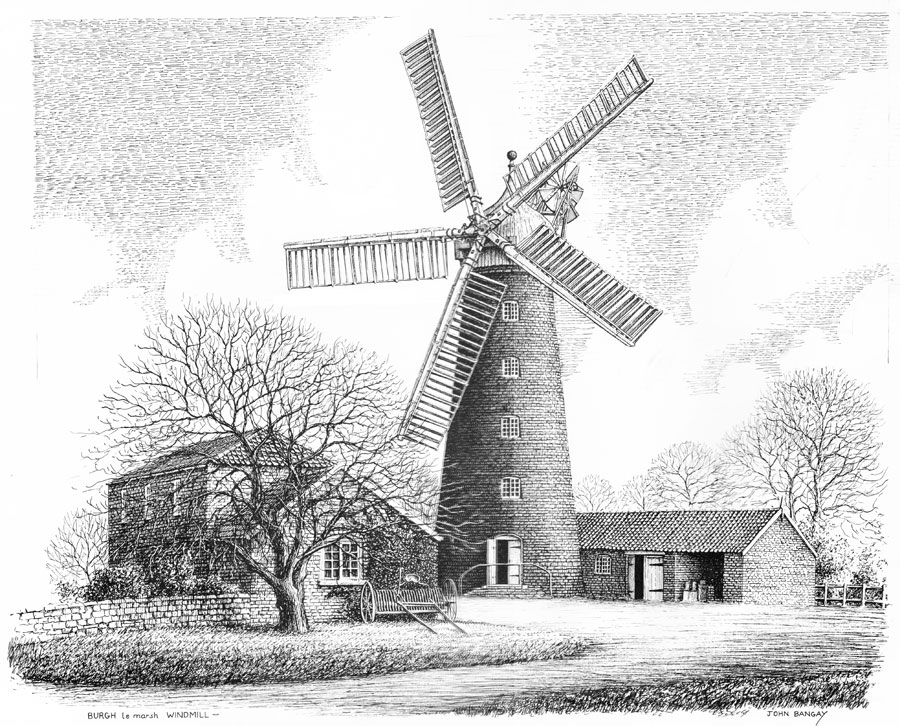 Burgh le Marsh Windmill, Lincolnshire Image