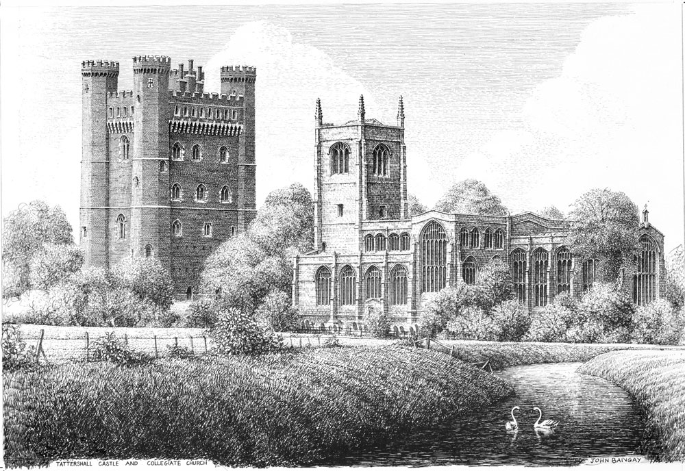 Tattershall Castle and Church, Lincolnshire Image